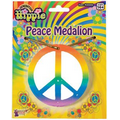 Costume Accessory: Rainbow Peace Medallion